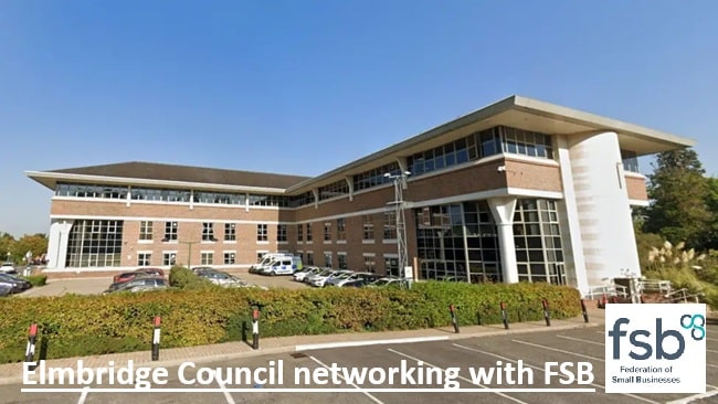Elmbridge Council networking with FSB