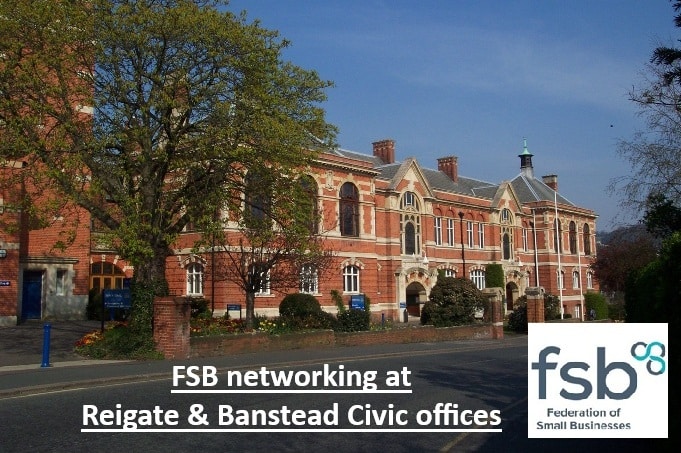 FSB networking at Reigate & Banstead Civic offices