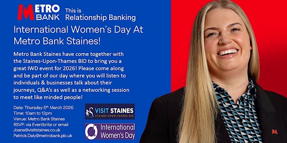 International Women’s Day at Metro Bank Staines