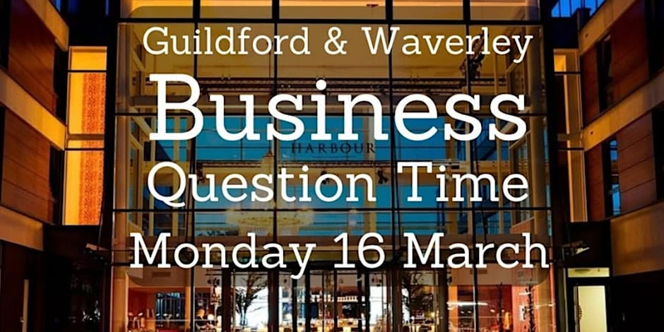 Guildford & Waverley Business Question Time 2026