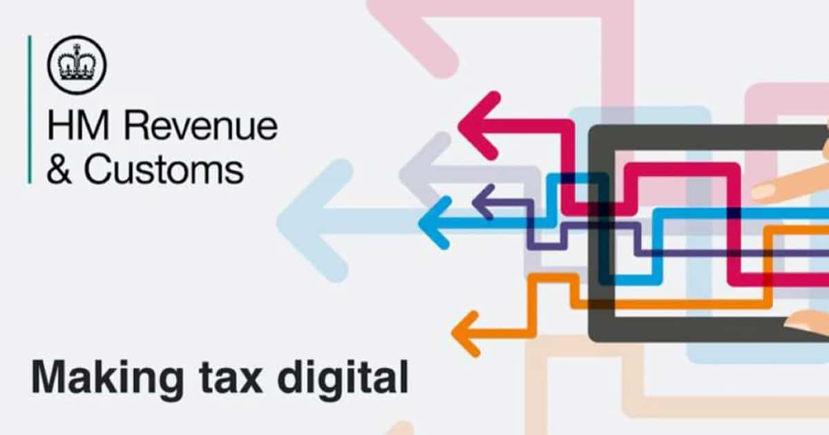 Social graphis promoting HMRC's Making Tax Digital campaign