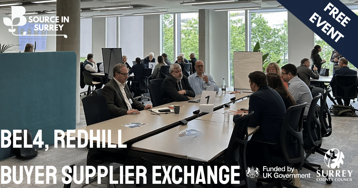 Source in Surrey Buyer - Supplier Exchange